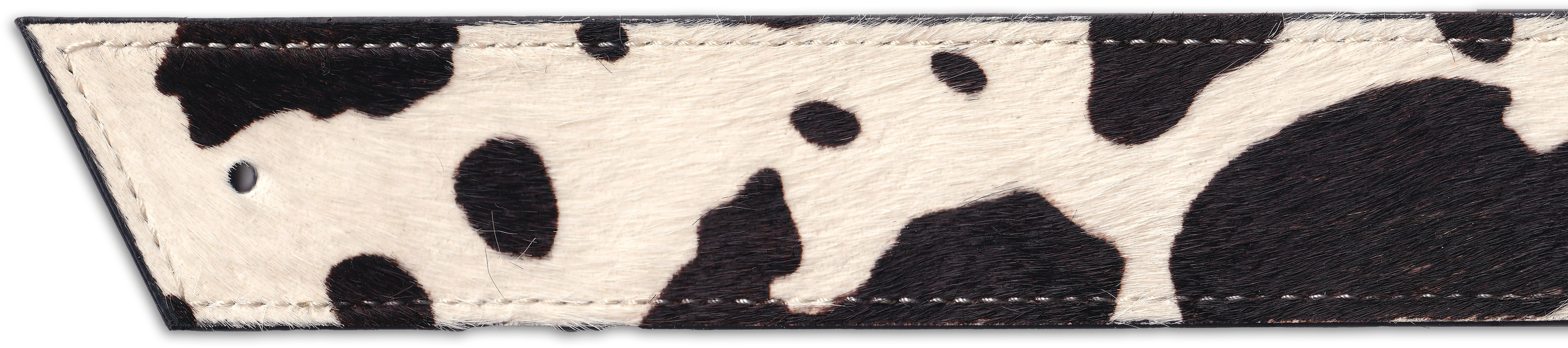 Ceinture Trophée Vache et Noir Litchi