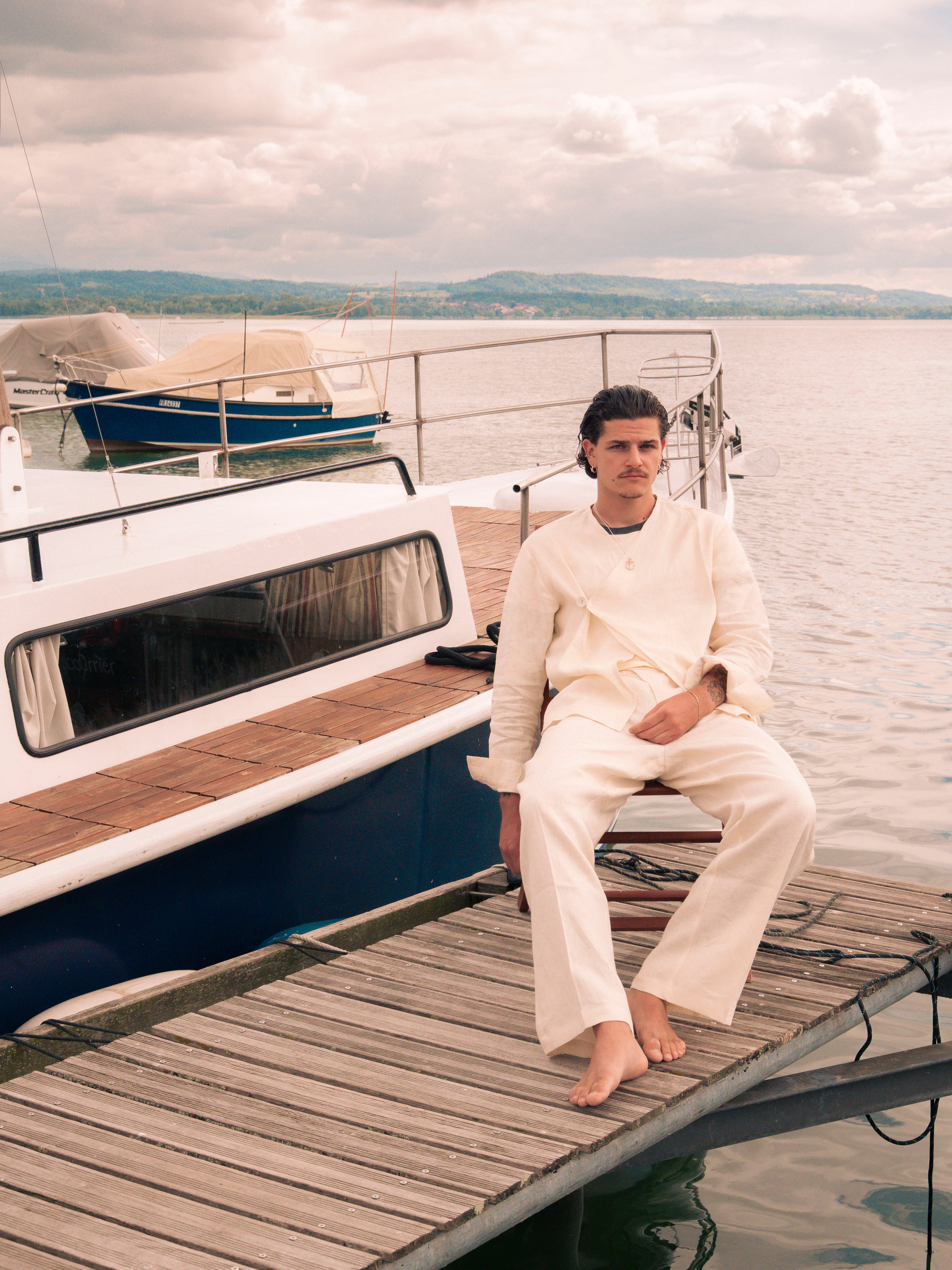 Pantalon "La Lettre"