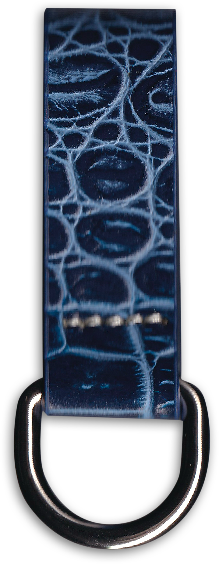 Ceinture Trophée Croco Bleu et Orange