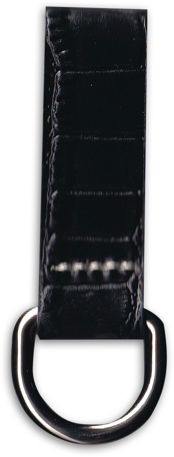 Ceinture Trophée Croco Noir et Rose