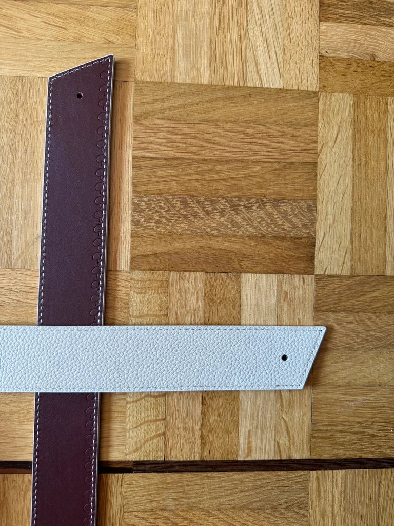 Ceinture Trophée Crème et Framboise