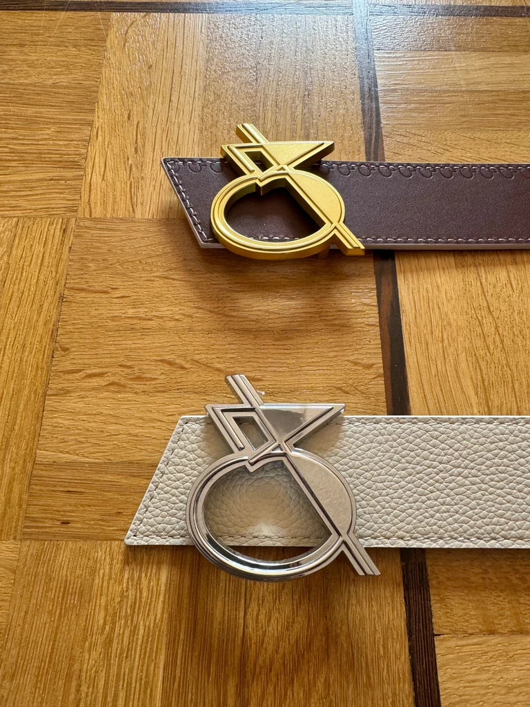 Ceinture Trophée Crème et Framboise