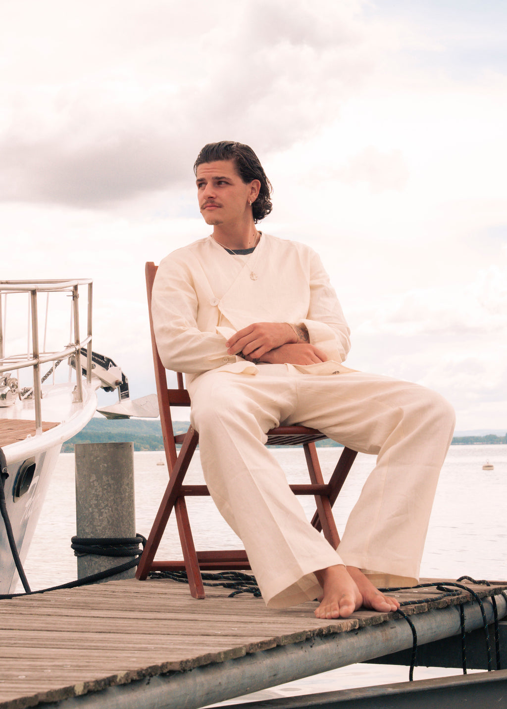 Pantalon "La Lettre"